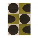 Ковёр Orla Kiely — Spot Square Walnut/Lichen — 157907