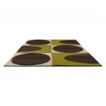 Ковёр Orla Kiely — Spot Square Walnut/Lichen — 157907
