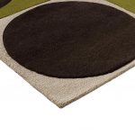 Ковёр Orla Kiely — Spot Square Walnut/Lichen — 157907
