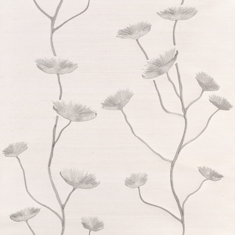 Обои Phillip Jeffries — Heirloom Bloom — Silver Thistle — 35700