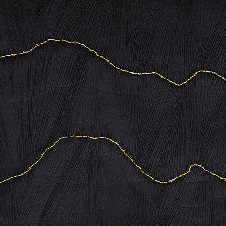 Обои Phillip Jeffries — Make Waves — Washi Black with Gold — 8868