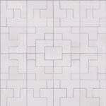 Обои Phillip Jeffries — Fretwork — Stately Alabaster — 6870