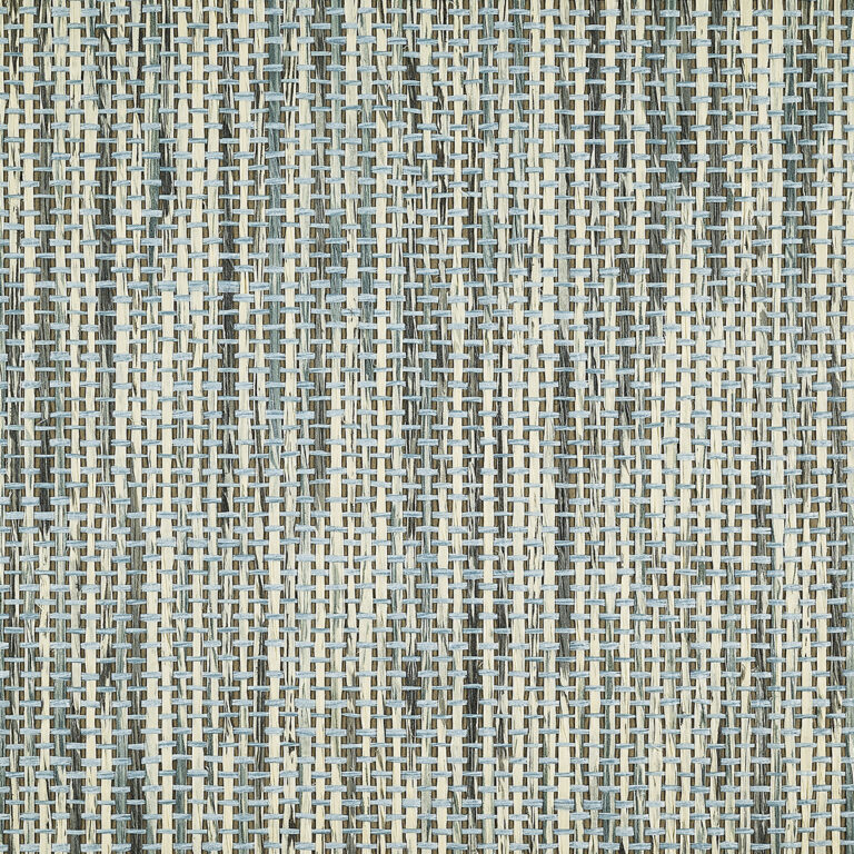 Обои Phillip Jeffries — Woven Wicker — Blue-Gray — 1276