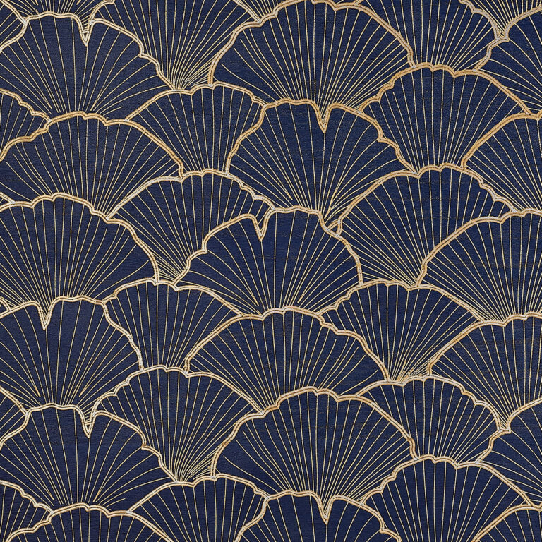 Обои Phillip Jeffries — Waves of Wood — Navy with Gold — 9872