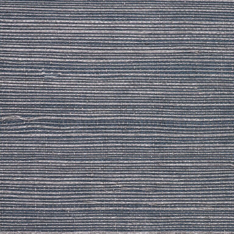 Обои Phillip Jeffries — Saint Germain Hemp — Silver On Blue — 5987