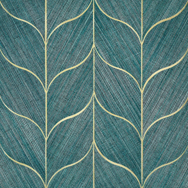 Обои Phillip Jeffries — Deco Hemp — Deco Peacock Plume — 5027
