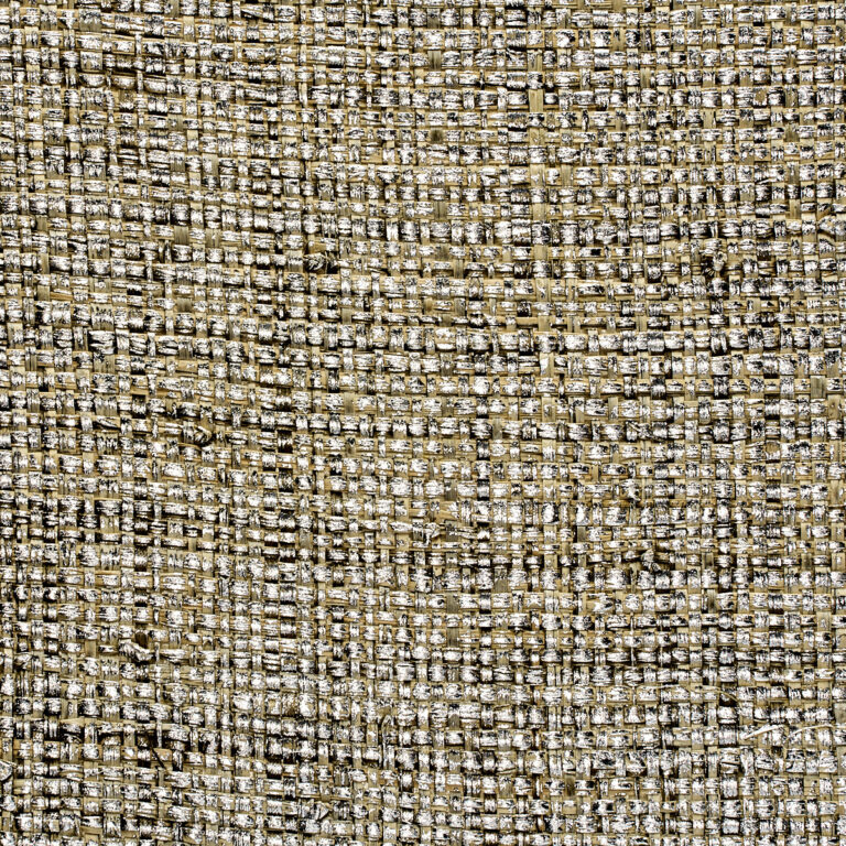 Обои Phillip Jeffries — Max’s Metallic Raffia — Natural Silver — 3541