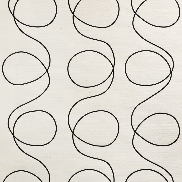 Обои Phillip Jeffries — Scribbles — White with Black — 9654