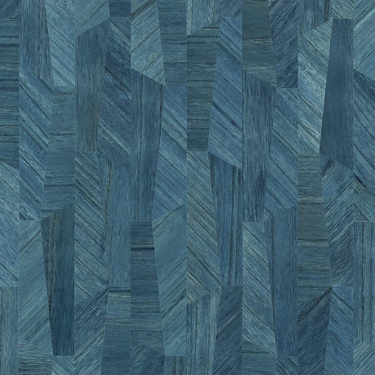 Обои Phillip Jeffries — Sculpted Wood — Chiseled Blue — 2817