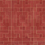 Обои Phillip Jeffries — Fretwork — Aristocratic Red — 6875