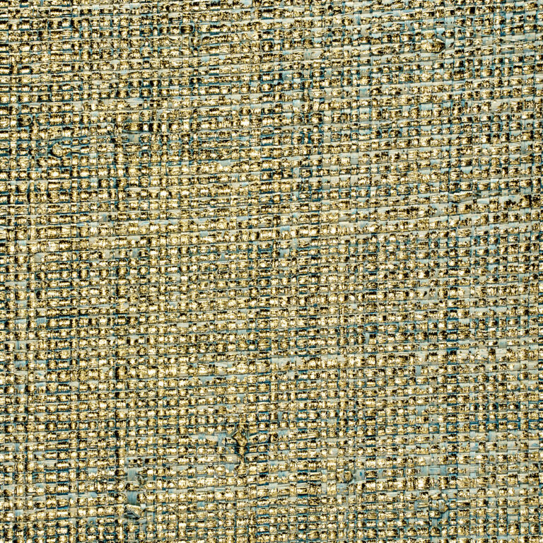 Обои Phillip Jeffries — Max’s Metallic Raffia — Carved Teal — 4531