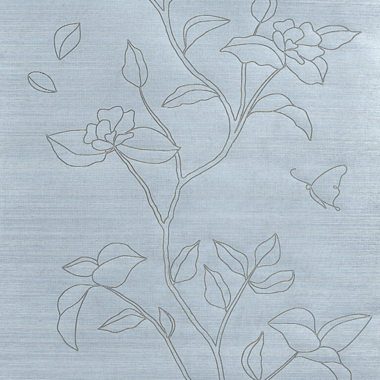 Обои Phillip Jeffries — Garden Grass — Forget Me Not — 9531