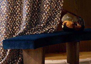 Шторы из ткани Casamance Gandin